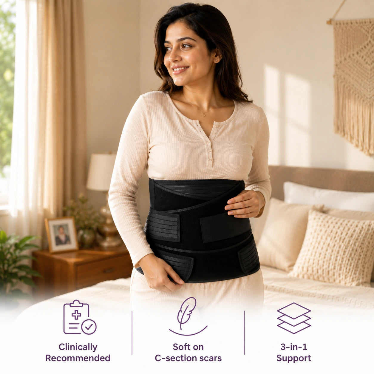 3-in-1 Postpartum Recovery Belt