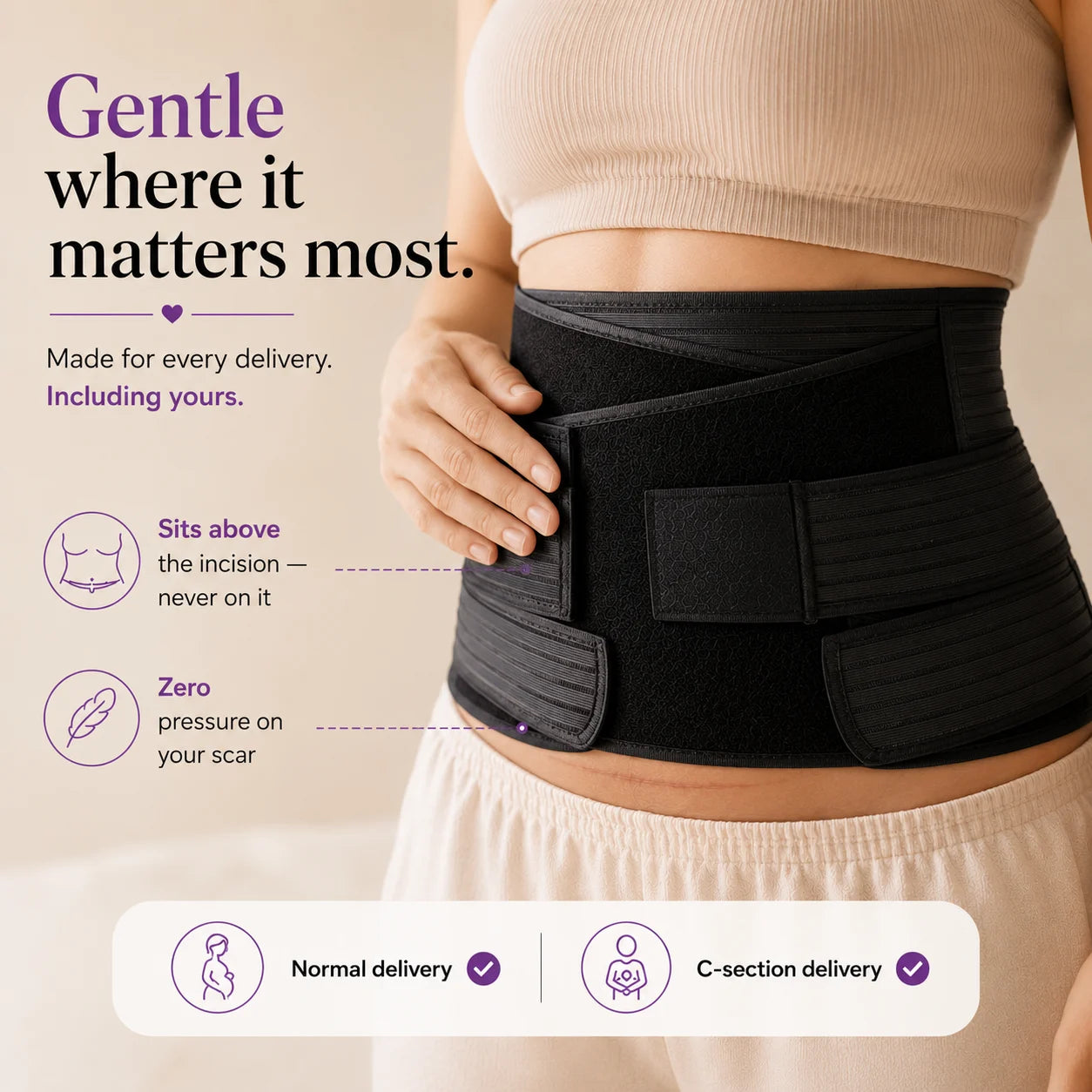 3-in-1 Postpartum Recovery Belt